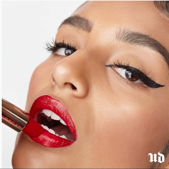 NEW URBAN DECAY Vice Lipstick Bad Blood Comfort Matte - Picture 11 of 13